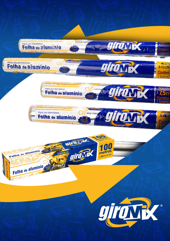 Folha de Alumínio Giromix